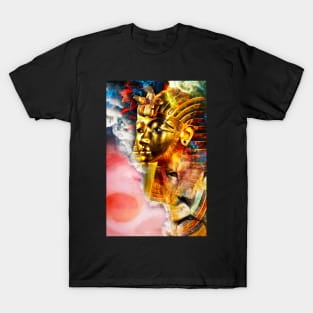 The Boy King and His Lion King Tut and the Universe T-Shirt